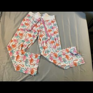 Flamingos pijama pants